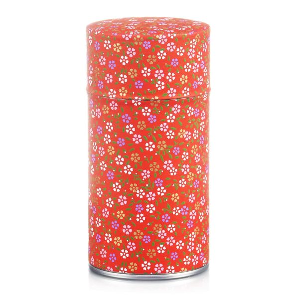 Boite washi Floral écarlate 100G