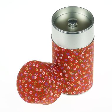 Boite washi Floral écarlate 100G