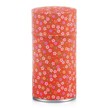 Boite washi Floral écarlate 100G [WASHI100]