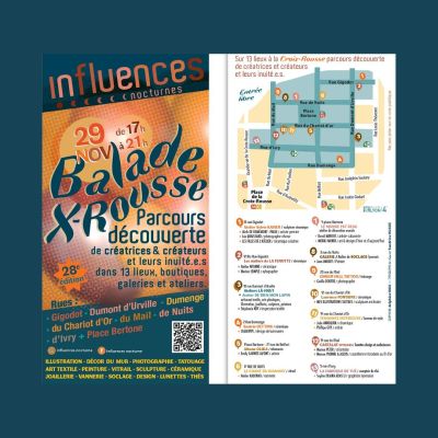 Influences Balade Rousse | vendredi 29 novembre | 17h - 21h